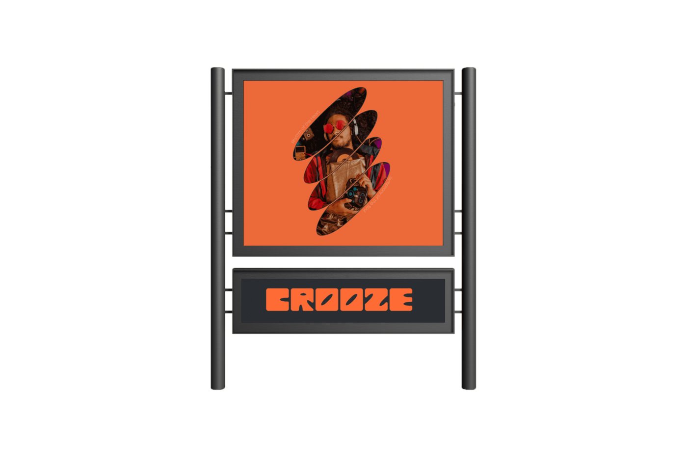 Crooze street signage design